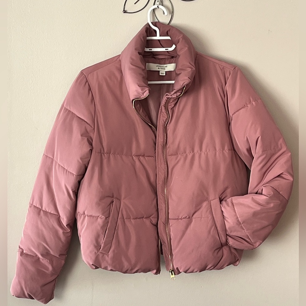 Women’s Jacqueline De Yong Cropped Puffer Jacket